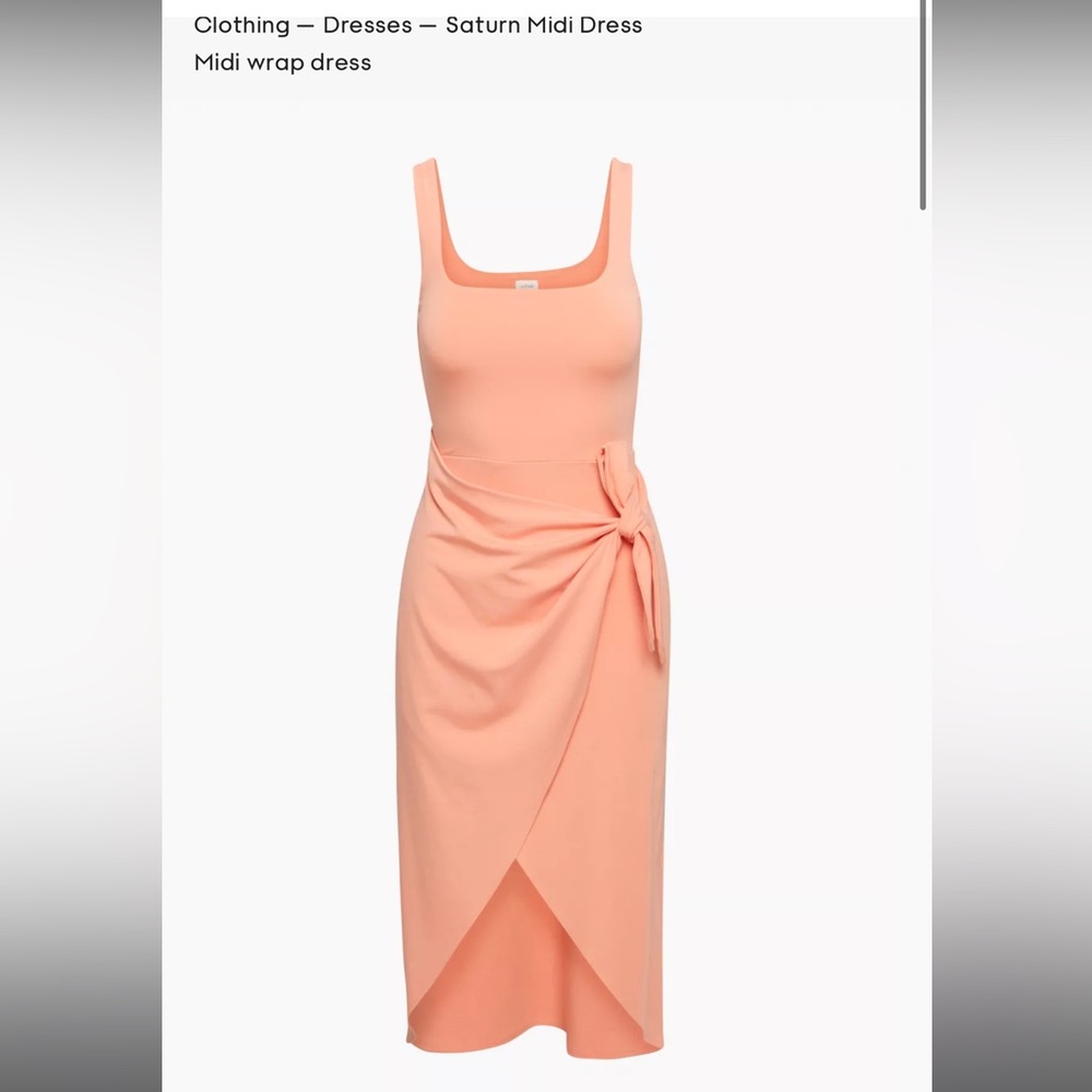 Aritzia wrap dress